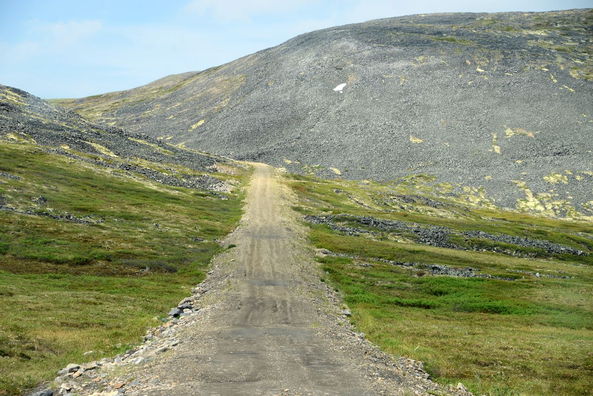 13B Driving Up A Side Road From The Dempster Highway In The Richardson Mountains On Day Tour From Inuvik To Arctic Circle